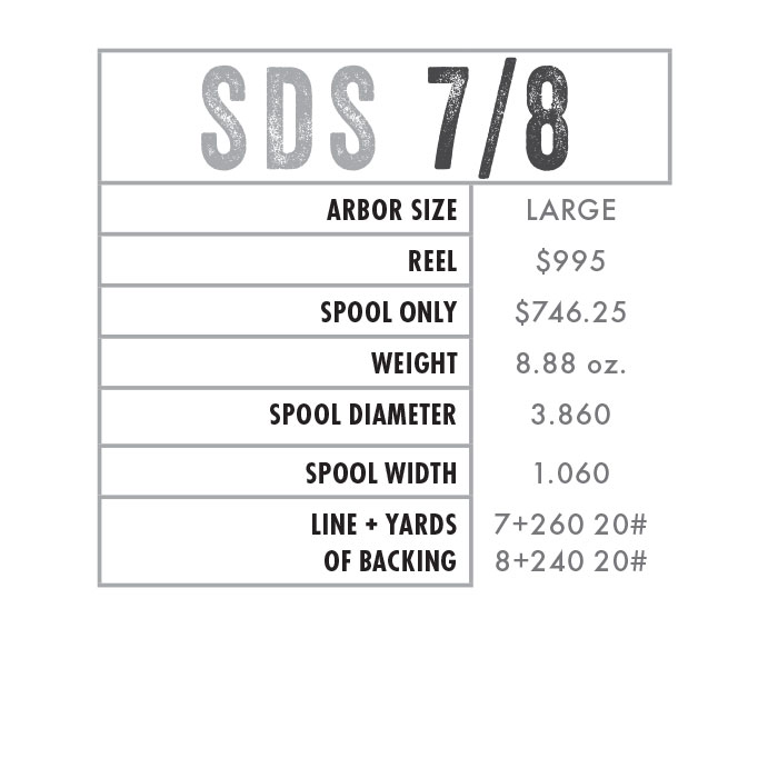 SDS 7/8 Specs