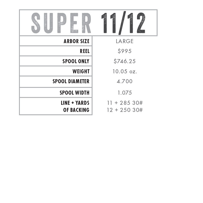 Super Series Specs 11/12